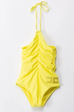 Elisabetta Franchi Bambina Costume Da Bagno Intero con ArricciatureCEDAR