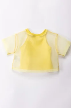 Elisabetta Franchi Bambina T-shirt In OrganzaCEDAR