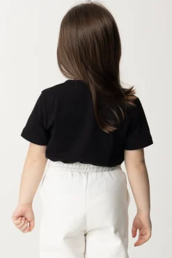 Elisabetta Franchi Bambina T-shirt Stampa ReservedBLACK/IVORY