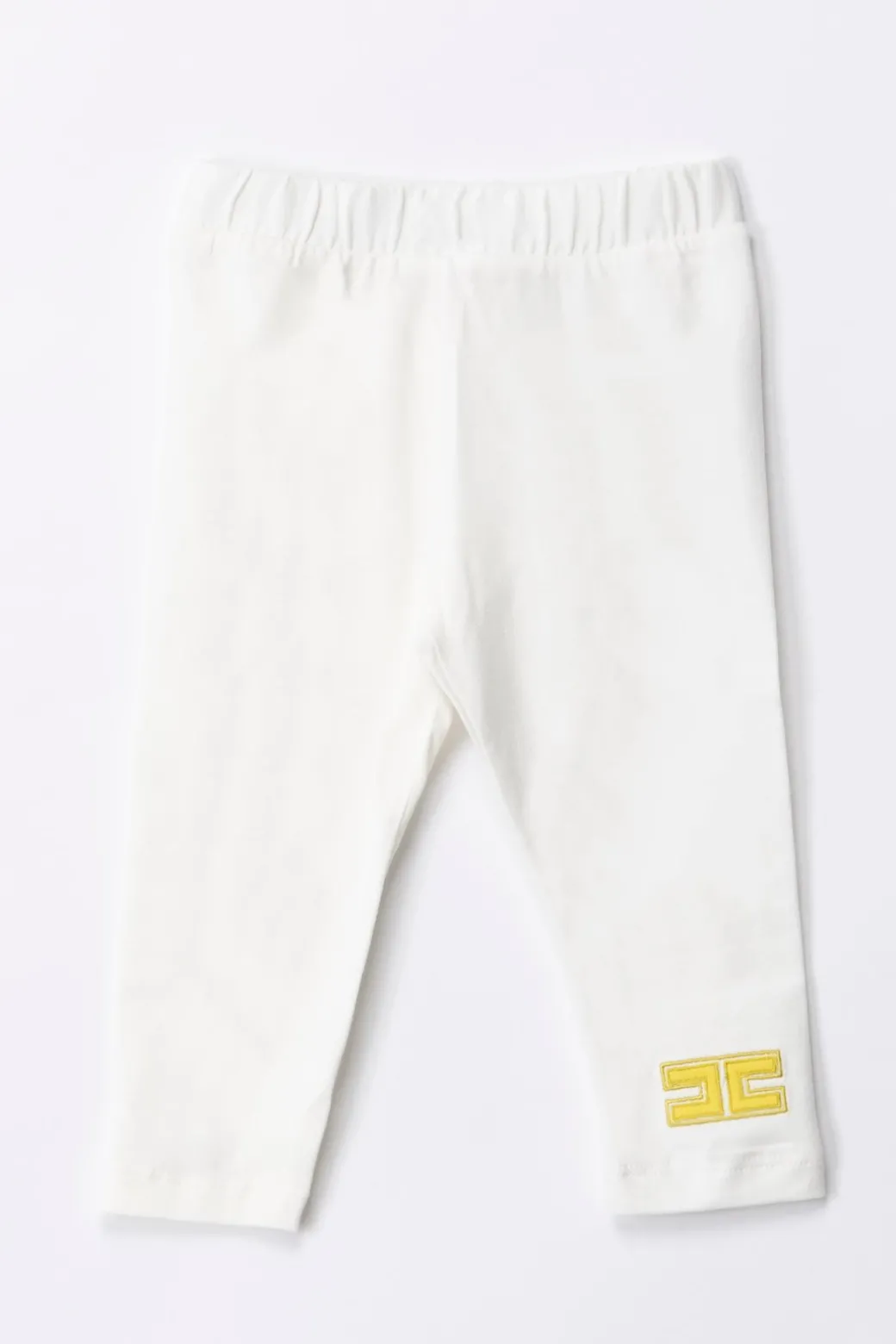 Elisabetta Franchi Bambina Completo Body e Leggings con Ricamo LogoIVORY/CEDAR