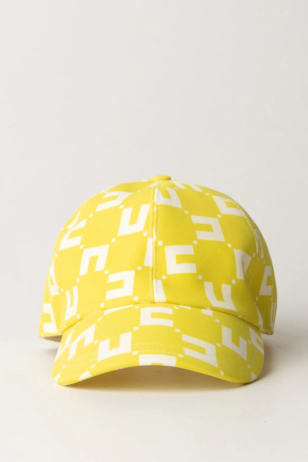 Elisabetta Franchi Bambina Cappellino Da Baseball Stampa Logo CubicoCEDAR/BUTTER