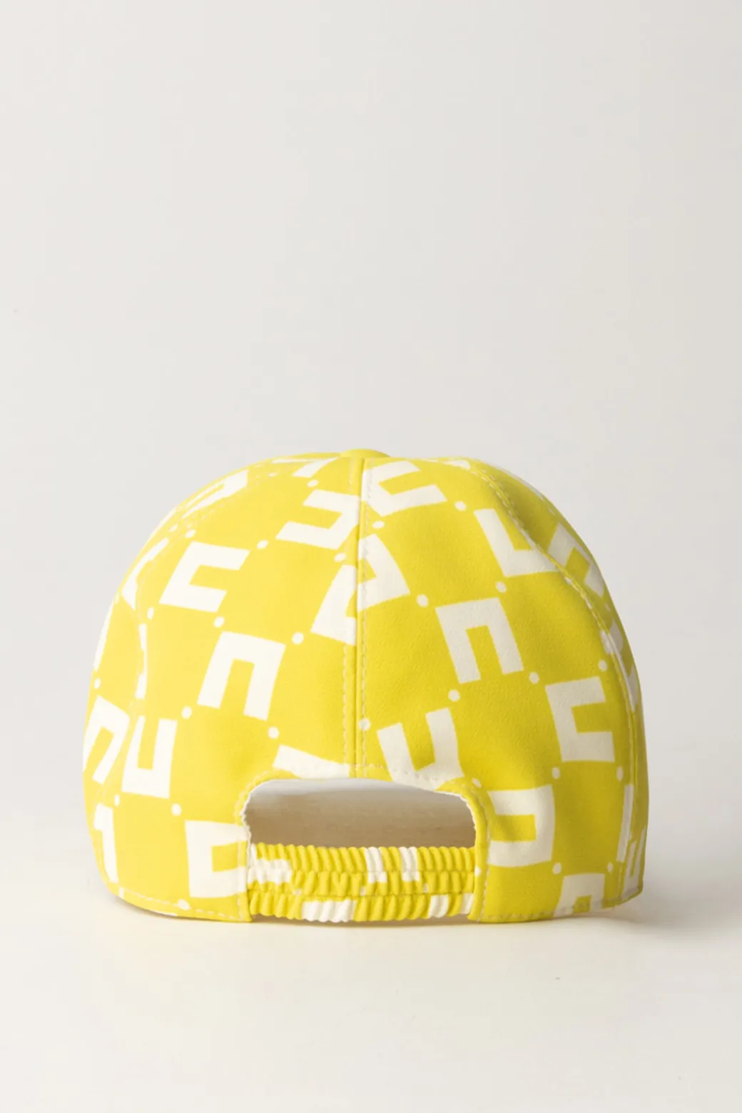 Elisabetta Franchi Bambina Cappellino Da Baseball Stampa Logo CubicoCEDAR/BUTTER