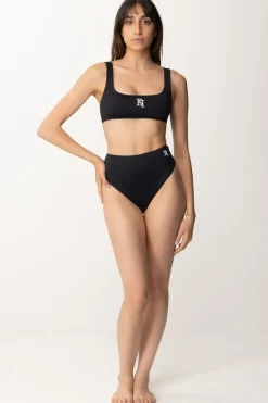 Elisabetta Franchi Bikini con Ricamo Logo EfNERO