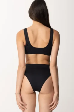 Elisabetta Franchi Bikini con Ricamo Logo EfNERO