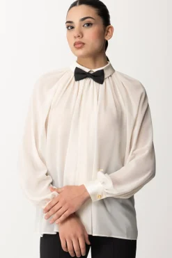 Elisabetta Franchi Blusa con PapillonBURRO