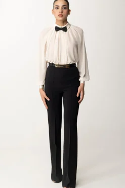 Elisabetta Franchi Blusa con PapillonBURRO