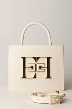 Elisabetta Franchi Borsa a Mano Piccola con LogoBURRO