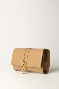 Elisabetta Franchi Borsa Baguette con ZipCAMEL