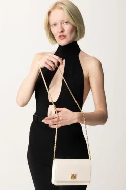 Elisabetta Franchi Borsa a Tracolla con Placca LogataBURRO