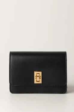 Elisabetta Franchi Borsa a Tracolla In Nappa LucidaNERO