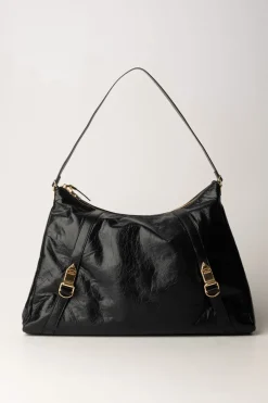Elisabetta Franchi Borsa Hobo LucidaNERO