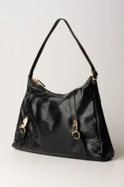 Elisabetta Franchi Borsa Hobo LucidaNERO