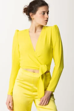 Elisabetta Franchi Camicia Crop AnnodataCEDRO