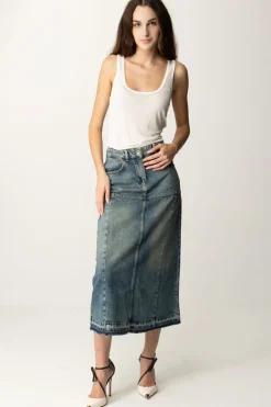 Elisabetta Franchi Canotta con LogoAVORIO