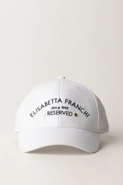 Elisabetta Franchi Cappello Da Baseball con LogoAVORIO
