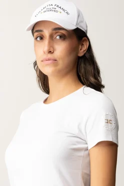 Elisabetta Franchi Cappello Da Baseball con LogoAVORIO