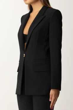 Elisabetta Franchi Completo Giacca e Pantalone con LogoNERO