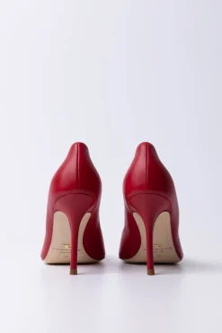 Elisabetta Franchi Decolleté con Punta In TessutoRED VELVET