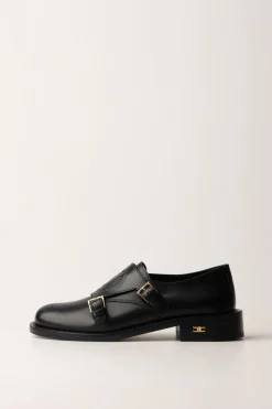 Elisabetta Franchi Derby In Vitello con PattaNERO