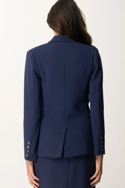 Elisabetta Franchi Giacca con PatchNAVY