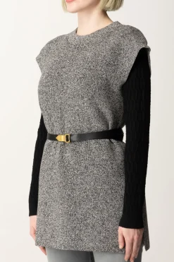 Elisabetta Franchi Maglia con CinturaSALEPEPE