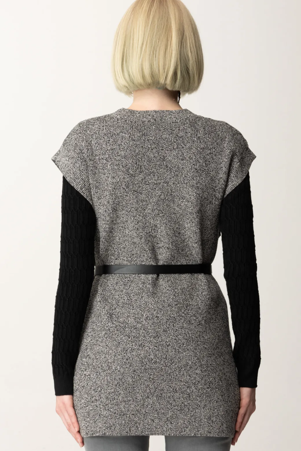 Elisabetta Franchi Maglia con CinturaSALEPEPE