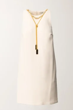 Elisabetta Franchi Mini Abito a Sacchetto con CollanaBURRO