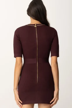 Elisabetta Franchi Miniabito con CatenaROUGE NOIR