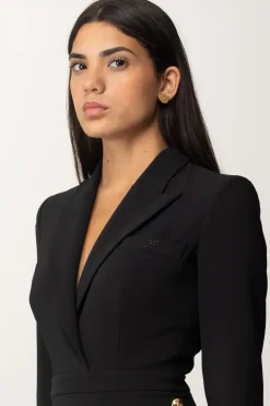 Elisabetta Franchi Orecchini Stemma LogoORO GIALLO