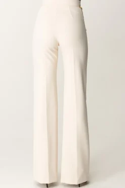 Elisabetta Franchi Pantaloni Palazzo con Catena e CharmsBURRO