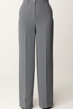 Elisabetta Franchi Pantaloni Dritti a Gampa AmpiaSTEEL