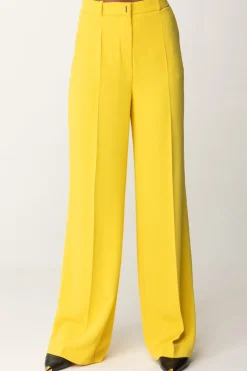 Elisabetta Franchi Pantaloni Dritti a Gampa AmpiaMIMOSA