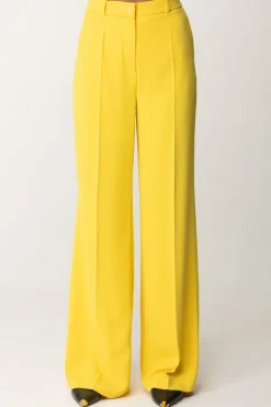 Elisabetta Franchi Pantaloni Dritti a Gampa AmpiaMIMOSA