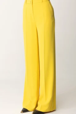 Elisabetta Franchi Pantaloni Dritti a Gampa AmpiaMIMOSA