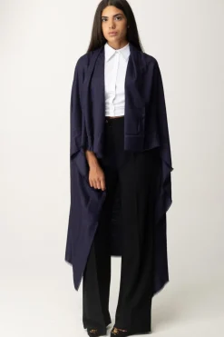 Elisabetta Franchi Pashmina In Viscosa ModalNAVY