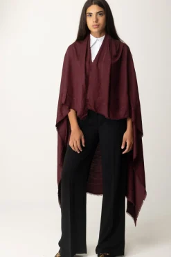 Elisabetta Franchi Pashmina In Viscosa ModalROUGE NOIR