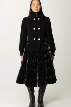 Elisabetta Franchi Piumino con Gonna a RuotaaNERO