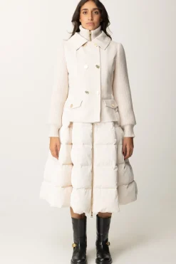 Elisabetta Franchi Piumino con Gonna a RuotaLATTICE