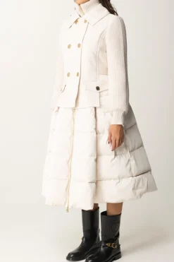 Elisabetta Franchi Piumino con Gonna a RuotaLATTICE