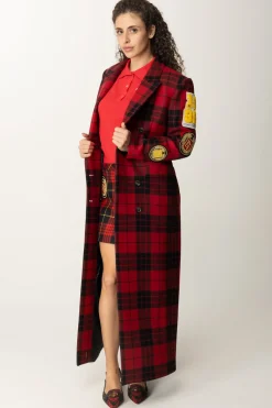 Elisabetta Franchi Polo In Maglia con Logo Special SeriesRED PASSION