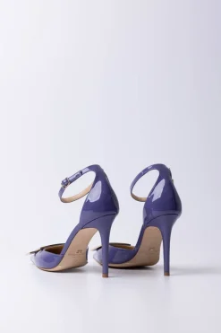 Elisabetta Franchi Pumps In Vernice con LogoAMETISTA