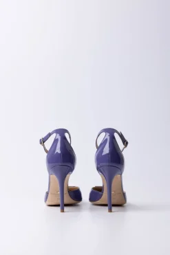 Elisabetta Franchi Pumps In Vernice con LogoAMETISTA