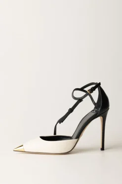 Elisabetta Franchi Slingback BicoloreNERO/BURRO