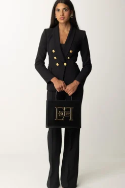 Elisabetta Franchi Tailleur Giacca e PantaloneNERO