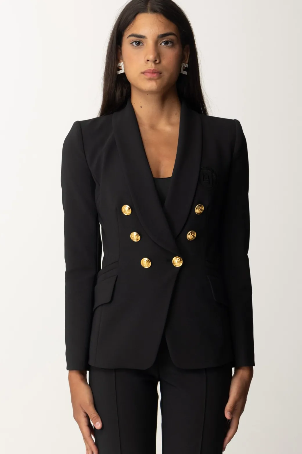 Elisabetta Franchi Tailleur Giacca e PantaloneNERO