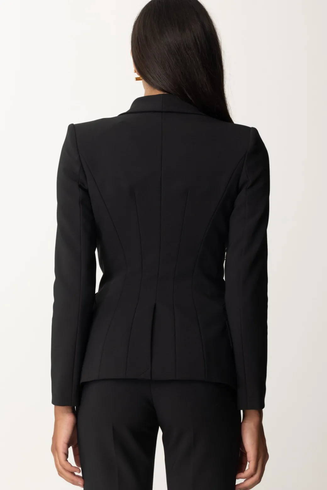 Elisabetta Franchi Tailleur Giacca e PantaloneNERO