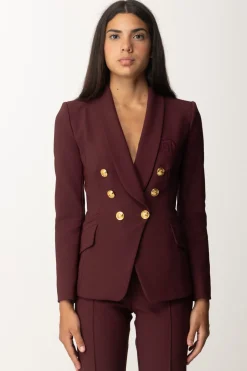 Elisabetta Franchi Tailleur Giacca e PantaloneROUGE NOIR