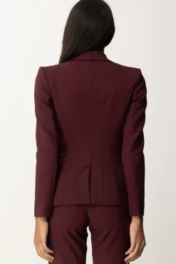 Elisabetta Franchi Tailleur Giacca e PantaloneROUGE NOIR