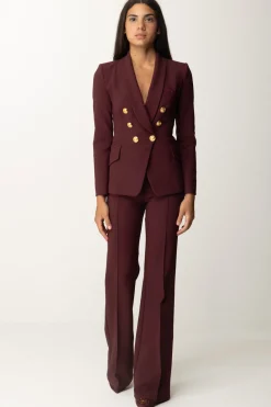 Elisabetta Franchi Tailleur Giacca e PantaloneROUGE NOIR