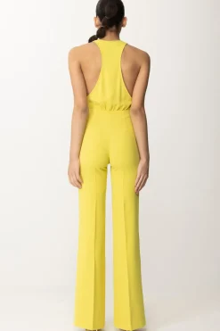 Elisabetta Franchi Tuta Ricamo Logo ReservedCEDRO